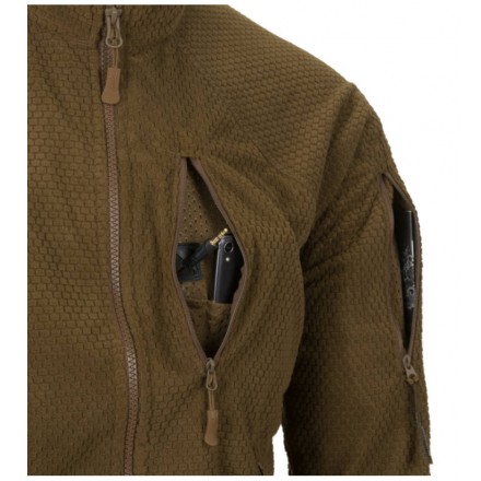 Alpha Tactical Jacket, Grid Fleece - Helikon Tex