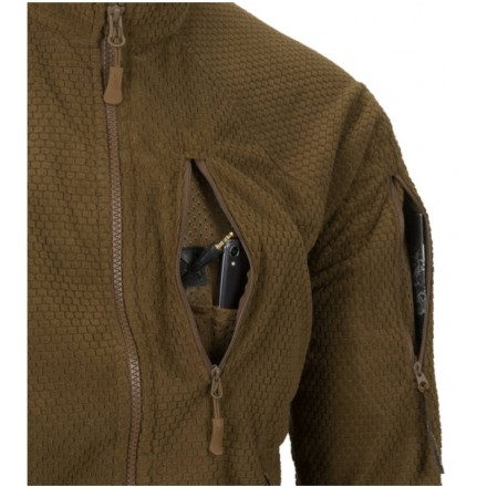 Giacca Alpha Tactical, Grid Fleece - Helikon Tex