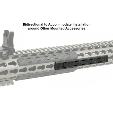 Cover a Profilo Basso per Rail Keymod, lunghezza 5,5" (Set 7 pz.) - UTG