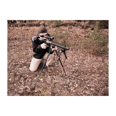 Intermediary Bipod, 26-41 cm/10-16", 15 Position, Carbon - Nord Arms