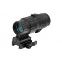 Moltiplicatore Magnifier 3X con Flip-Up QD Mount - UTG