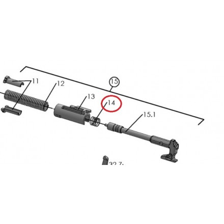 Striker Return Spring Walther P99 - Walther