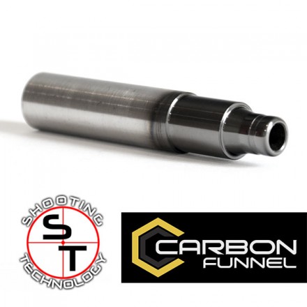 Carbon Funnel calibro 9x21 per dosatore Dillon - Shooting Technology