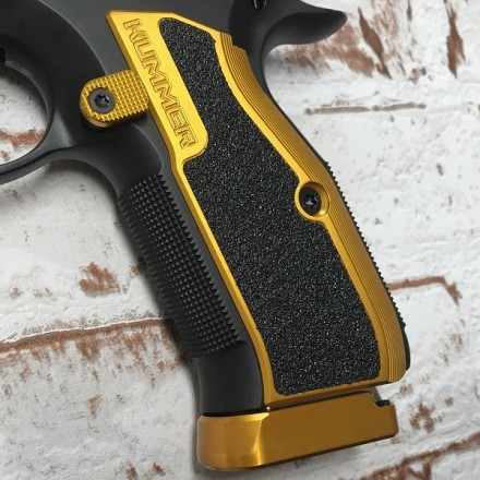 Guancette per CZ 75 SP01 Shadow / Shadow 2 DotMatrix Corundum ALU (Profilo Slim) - Kummer