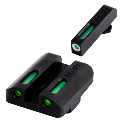 Sight Set TFX with Rear Sight (fiber optic) and Front Sight (Tritium+fiber optic), for Glock - Truglo