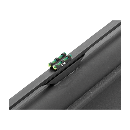 Mirino Twin Front Sight per fucile , fibra ottica verde 2 mm - LPA