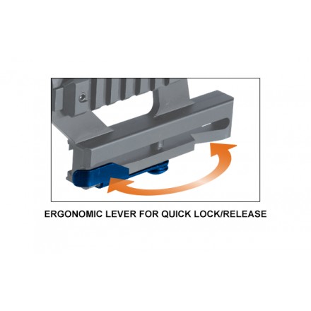 Quick-detachable AK Side Mount for AK 47 - UTG