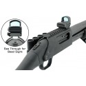 UTG 590 Scope Mount, with Picatinny Rail for Mossberg 590/500 Cal. 12 - UTG