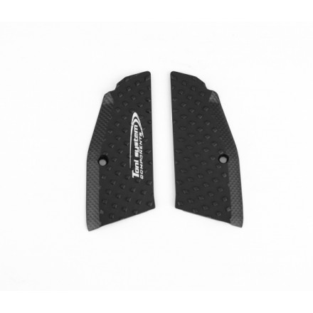 Alluminium Vibram Grips SHORT CZ 75 SP01 / Shadow 2 / Tactical Sport / Czechmate - Toni System