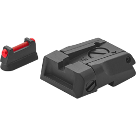 Rear sight + front sight with fibre optic, for CZ 75 SP 01 Shadow / Shadow 2 / Shadow 2 Orange - LPA