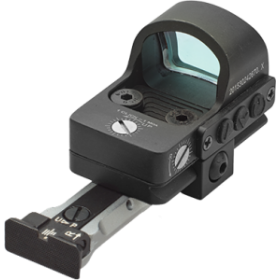 Rear Sight "Red Dot Ready" + Front Sight with Fiber Optic, for Relvolver Smith &  Wesson - LPA 2