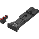 Tacca di Mira Target "Red Dot Ready" + Mirino con Fibra Ottica, per Relvolver Smith &  Wesson - LPA