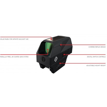 Red Dot Volta Solar Dual Power, 2 MOA - Sightmark