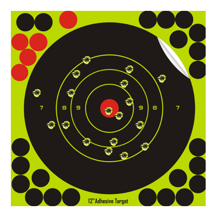 Reactive Targets 20,3x20,3cm (25 pz.) - Tacband