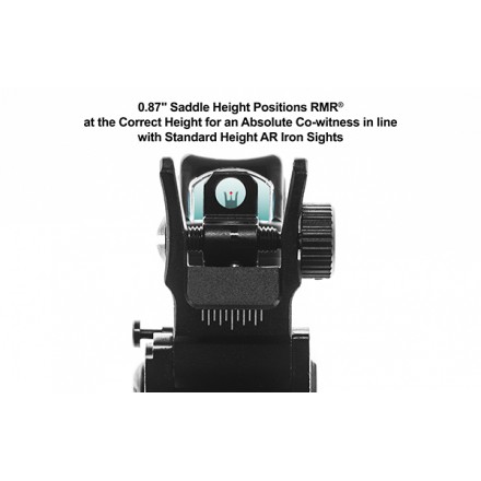 Base Picatinny per Red Dot Trijicon RMR, Absolute Co-Witness - UTG
