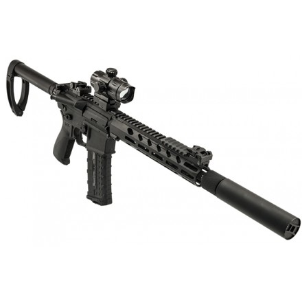 Handguard Arwen 10" M-LOK Free Float, Nero - UTG PRO