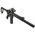 Handguard Arwen 10" M-LOK Free Float, Nero - UTG PRO