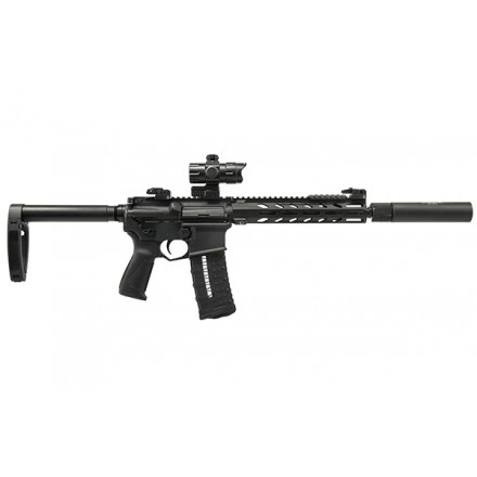 Arwen 10" M-LOK Free Float Handguard, Black - UTG PRO
